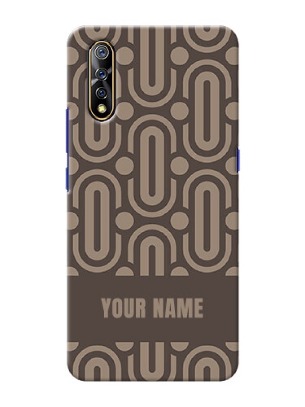 Custom Vivo S1 Custom Phone Covers: Captivating Zero Pattern Design