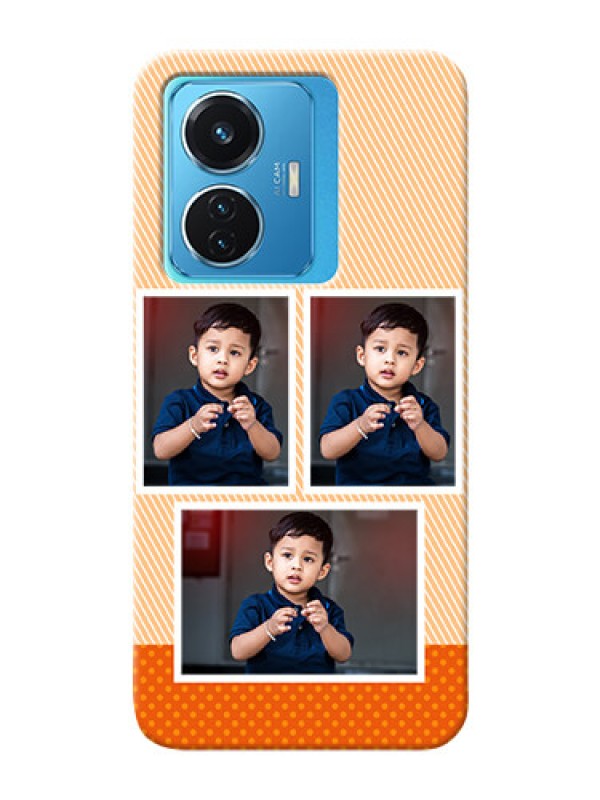 Custom Vivo T1 44W 4G Mobile Back Covers: Bulk Photos Upload Design