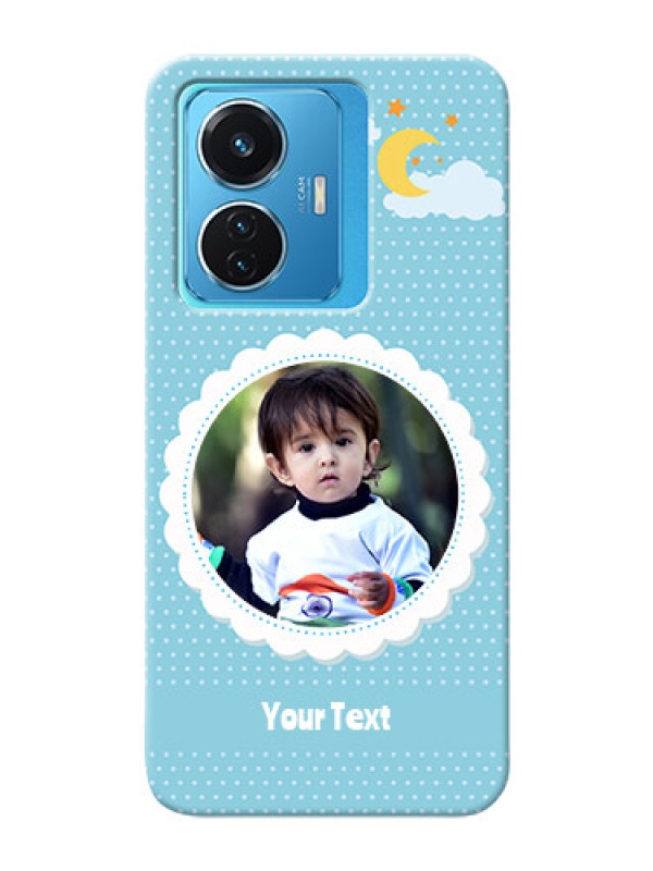 Custom Vivo T1 44W 4G mobile cases online: violet Pattern Design