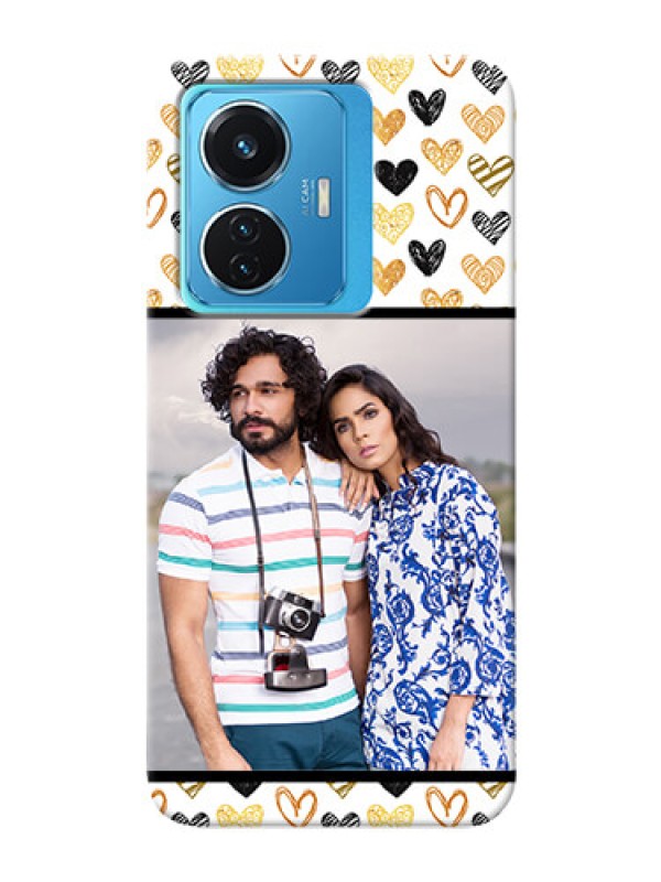 Custom Vivo T1 44W 4G Personalized Mobile Cases: Love Symbol Design