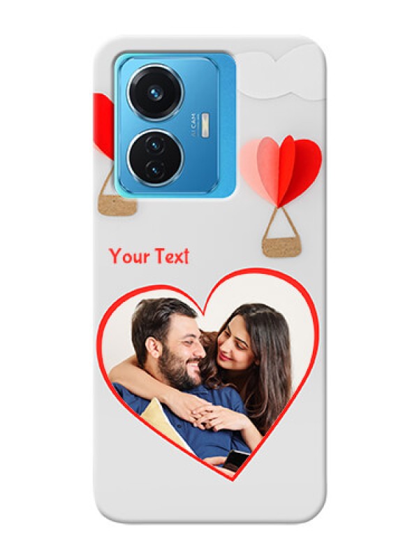 Custom Vivo T1 44W 4G Phone Covers: Parachute Love Design