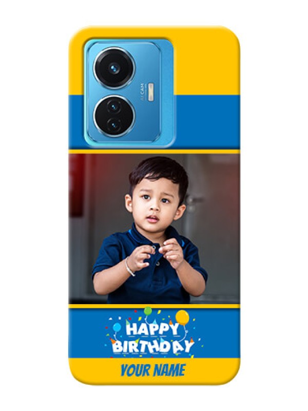 Custom Vivo T1 44W 4G Mobile Back Covers Online: Birthday Wishes Design