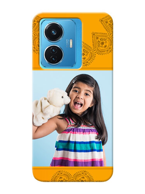 Custom Vivo T1 44W 4G custom mobile back covers: Photo Wedding Design 