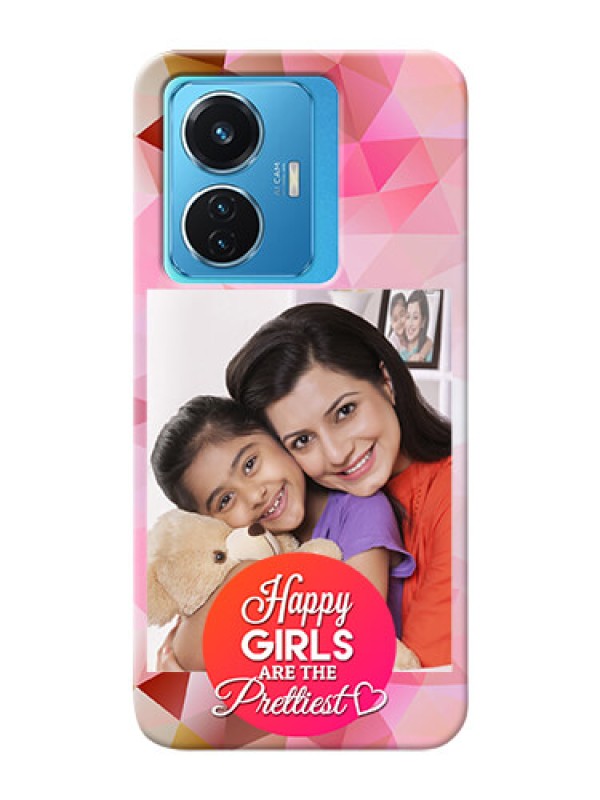 Custom Vivo T1 44W 4G Personalized Phone Covers: Abstract Triangle Design