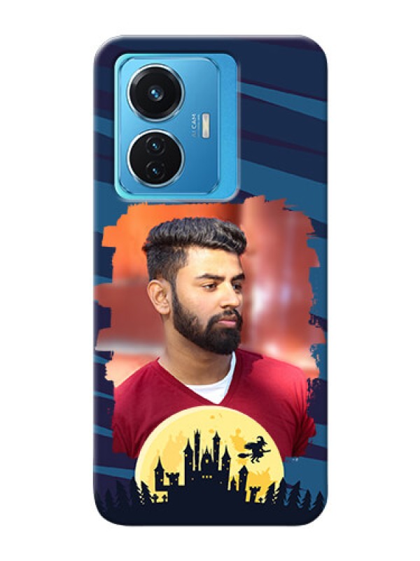 Custom Vivo T1 44W 4G Back Covers: Halloween Witch Design 