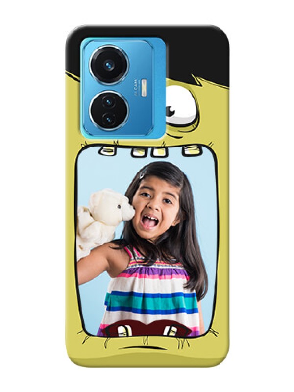 Custom Vivo T1 44W 4G Mobile Covers: Cartoon monster back case Design