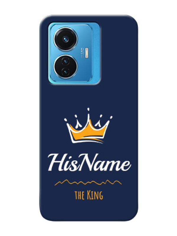 Custom Vivo T1 44W 4G King Phone Case with Name