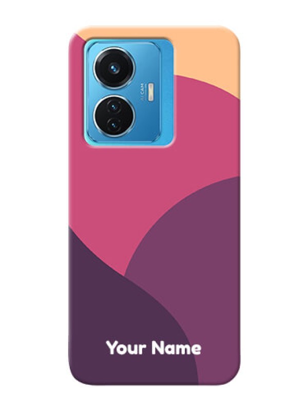 Custom Vivo T1 44W 4G Custom Phone Covers: Mixed Multi-colour abstract art Design