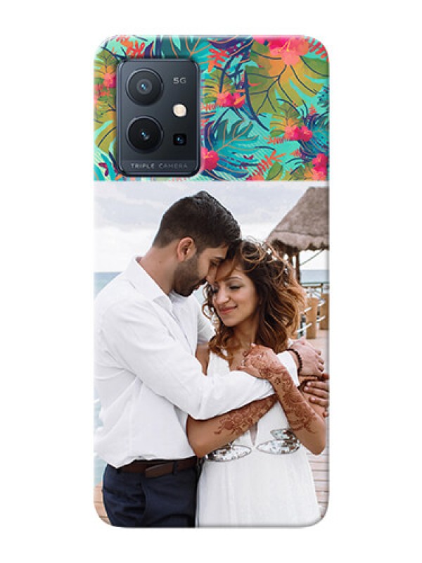 Custom Vivo T1 5G Personalized Phone Cases: Watercolor Floral Design