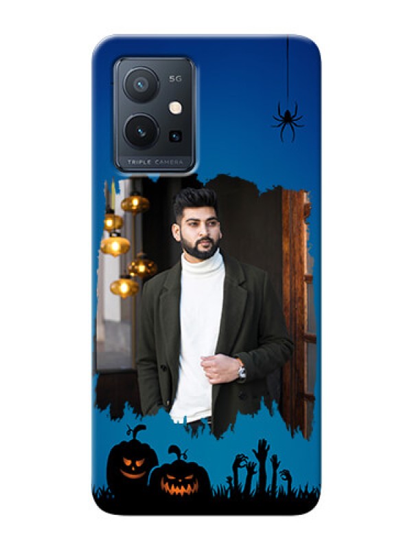 Custom Vivo T1 5G mobile cases online with pro Halloween design 