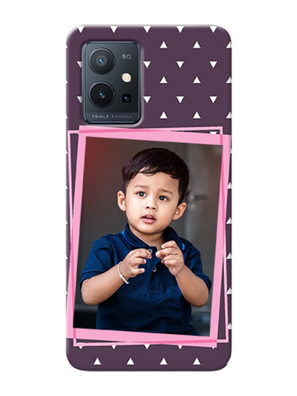 Custom Vivo T1 5G Phone Cases: Triangle Pattern Dotted Design