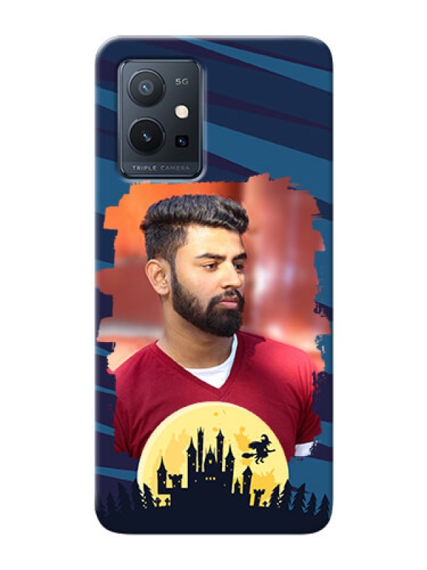 Custom Vivo T1 5G Back Covers: Halloween Witch Design 