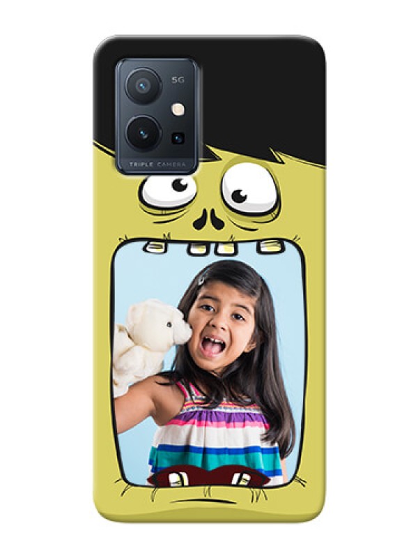 Custom Vivo T1 5G Mobile Covers: Cartoon monster back case Design