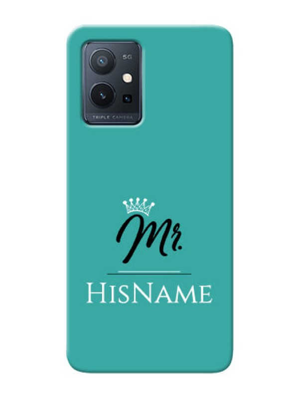 Custom Vivo T1 5G Custom Phone Case Mr with Name