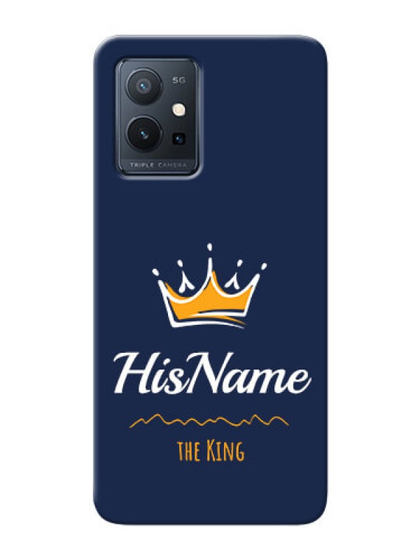 Custom Vivo T1 5G King Phone Case with Name