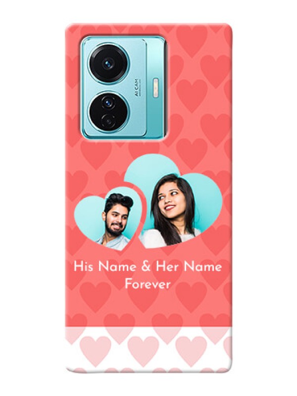 Custom Vivo T1 Pro 5G personalized phone covers: Couple Pic Upload Design