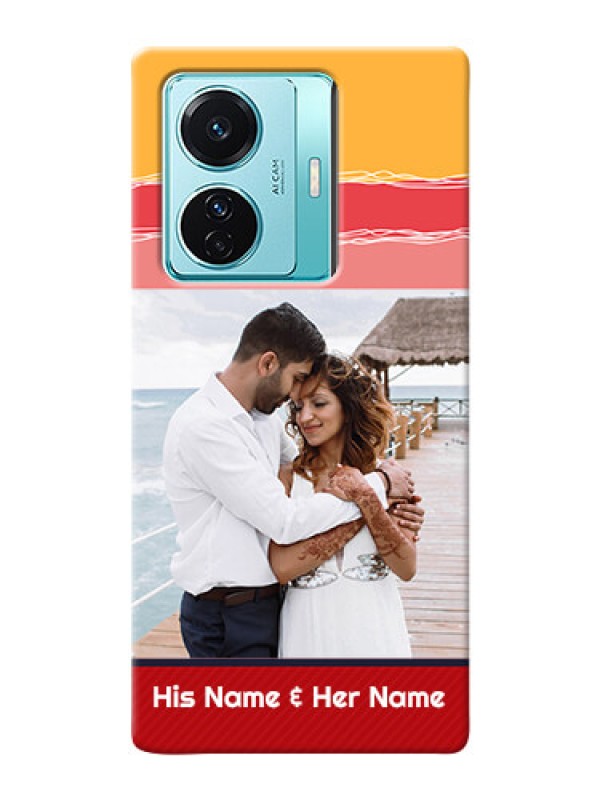 Custom Vivo T1 Pro 5G custom mobile phone covers: Colorful Case Design