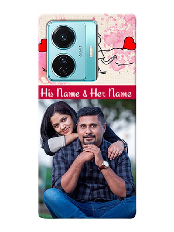 Custom Vivo T1 Pro 5G phone back covers: You and Me Case Design