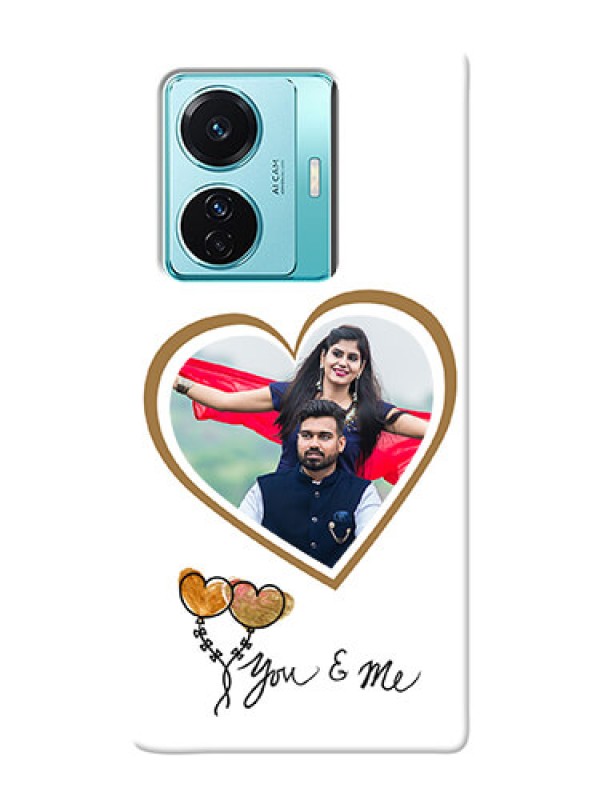 Custom Vivo T1 Pro 5G customized phone cases: You & Me Design