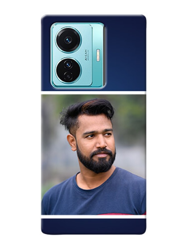 Custom Vivo T1 Pro 5G Mobile Cases: Simple Royal Blue Design