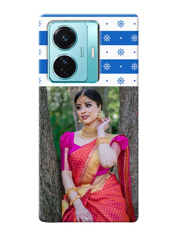 Custom Vivo T1 Pro 5G custom mobile covers: Snow Pattern Design