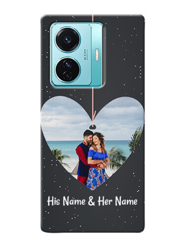 Custom Vivo T1 Pro 5G custom phone cases: Hanging Heart Design