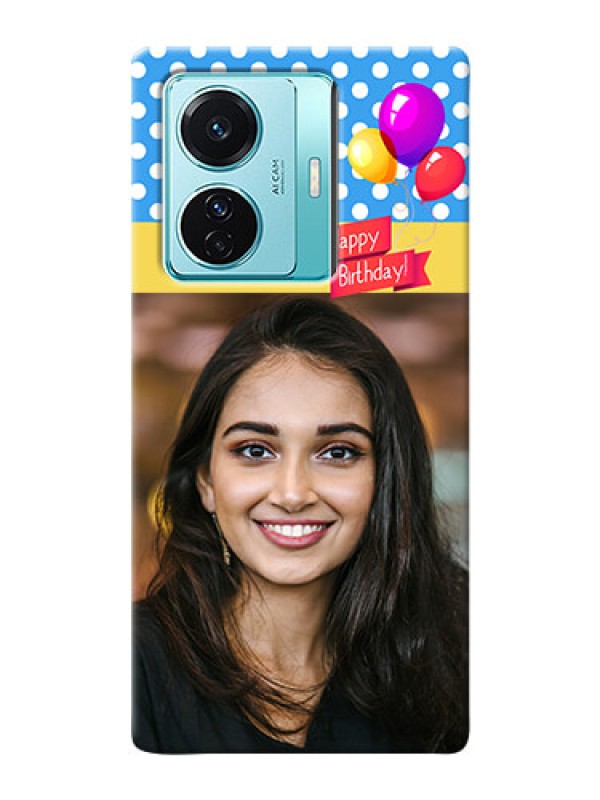 Custom Vivo T1 Pro 5G custom mobile back covers: Happy Birthday Design