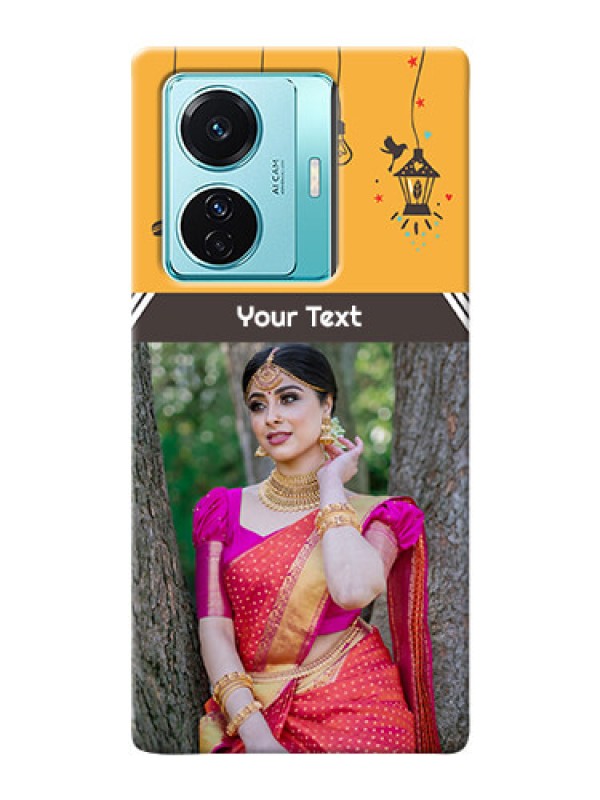 Custom Vivo T1 Pro 5G custom back covers with Family Picture and Icons 