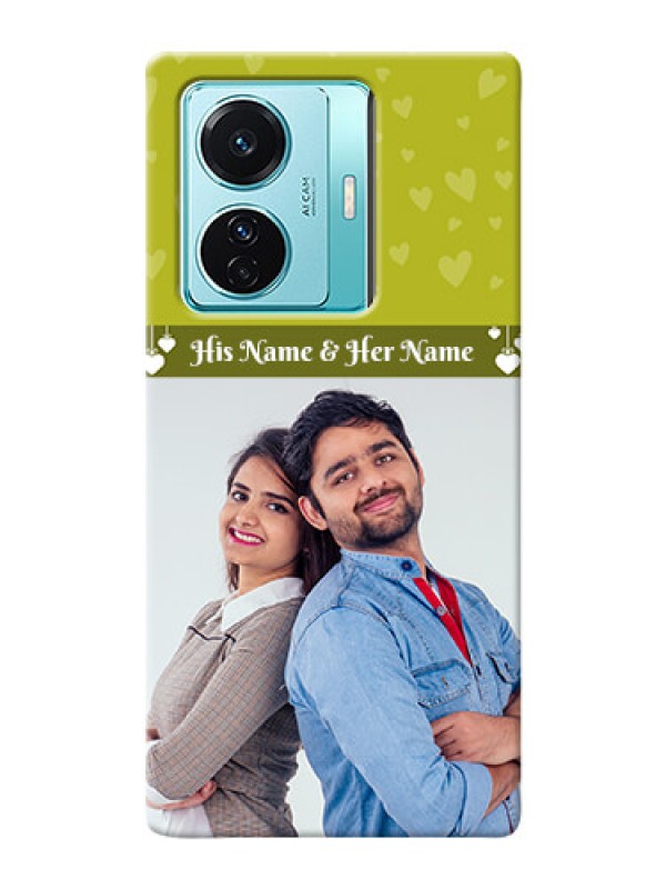 Custom Vivo T1 Pro 5G custom mobile covers: You & Me Heart Design