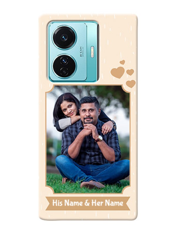 Custom Vivo T1 Pro 5G mobile phone cases with confetti love design 