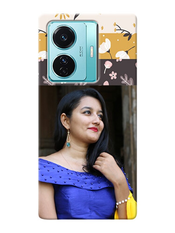 Custom Vivo T1 Pro 5G mobile cases online: Stylish Floral Design