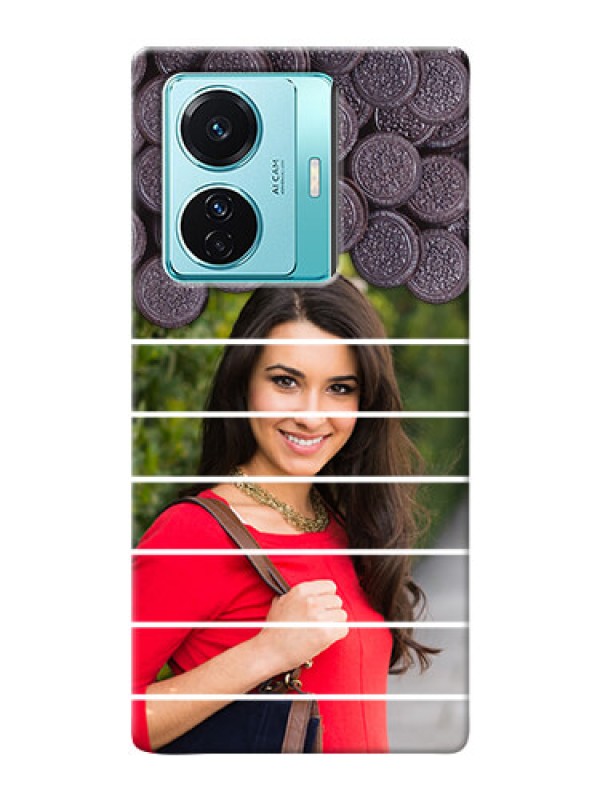 Custom Vivo T1 Pro 5G Custom Mobile Covers with Oreo Biscuit Design