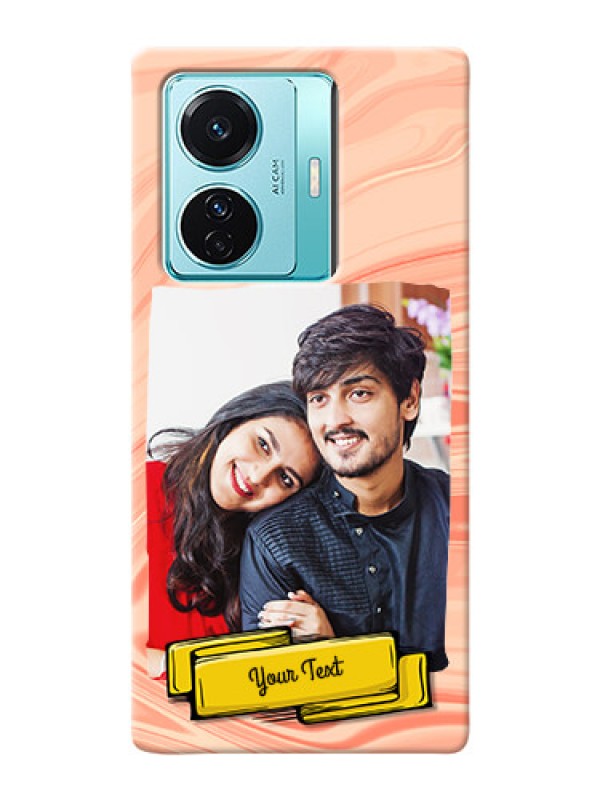 Custom Vivo T1 Pro 5G Customized Phone Cases: Marble Texture Design