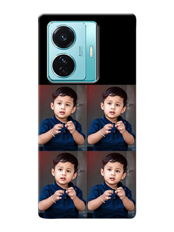 Custom Vivo T1 Pro 5G 4 Image Holder on Mobile Cover