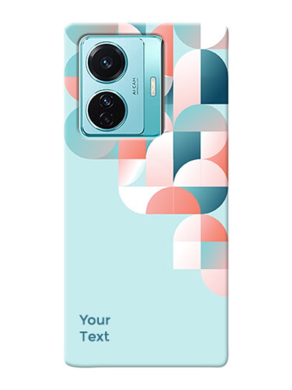 Custom Vivo T1 Pro 5G Back Covers: Stylish Semi-circle Pattern Design
