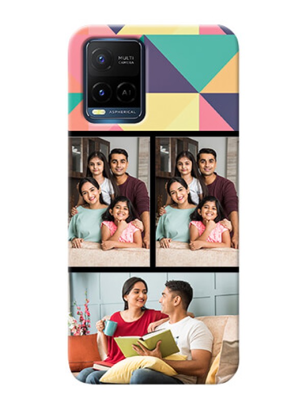 Custom Vivo T1X personalised phone covers: Bulk Pic Upload Design