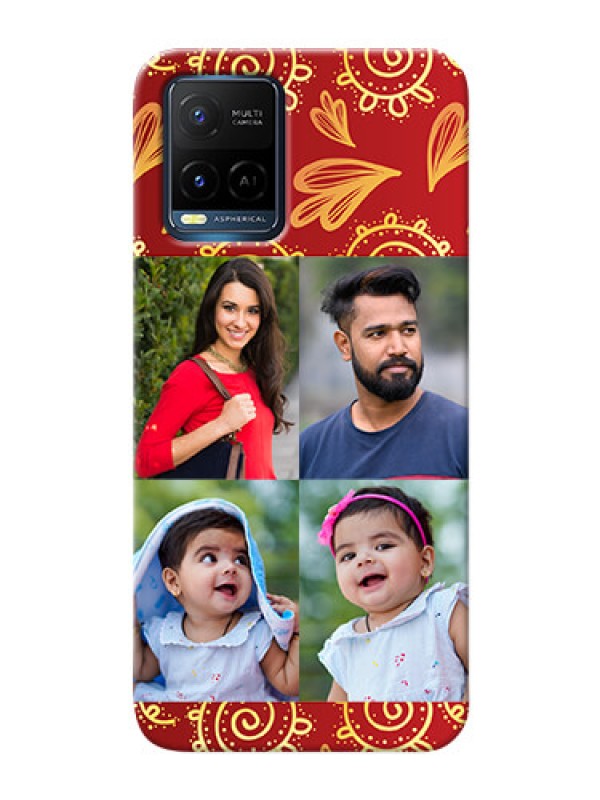 Custom Vivo T1X Mobile Phone Cases: 4 Image Traditional Design