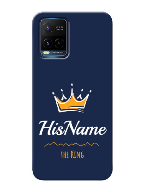 Custom Vivo T1X King Phone Case with Name