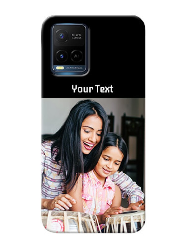 Custom Vivo T1X Photo with Name on Phone Case