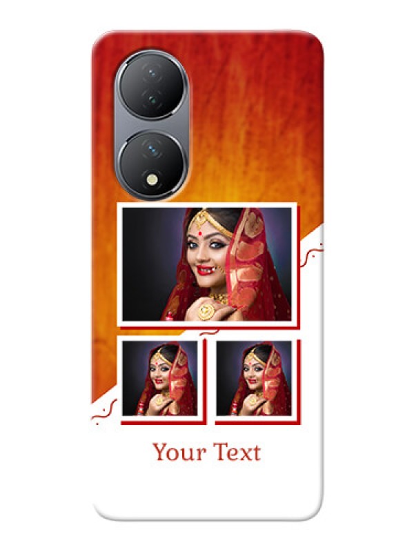 Custom Vivo T2 5G Personalised Phone Cases: Wedding Memories Design 