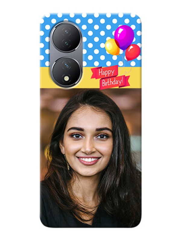 Custom Vivo T2 5G custom mobile back covers: Happy Birthday Design