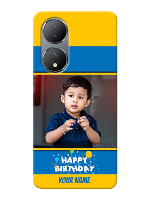 Custom Vivo T2 5G Mobile Back Covers Online: Birthday Wishes Design