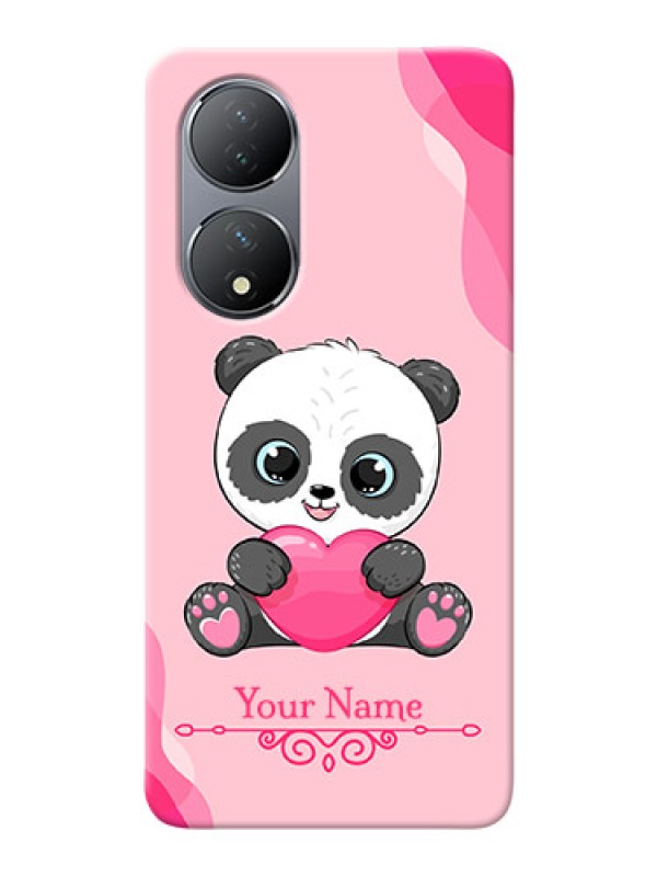 Custom Vivo T2 5G Mobile Back Covers: Cute Panda Design