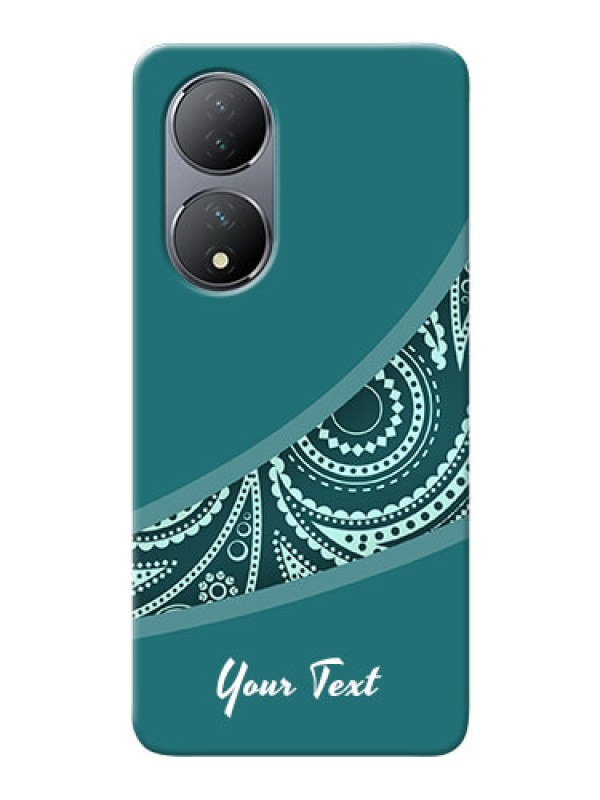Custom Vivo T2 5G Custom Phone Covers: semi visible floral Design
