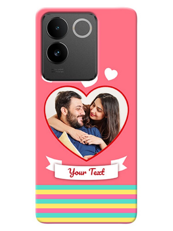 Custom Vivo T2 Pro 5G Personalised mobile covers: Love Doodle Design