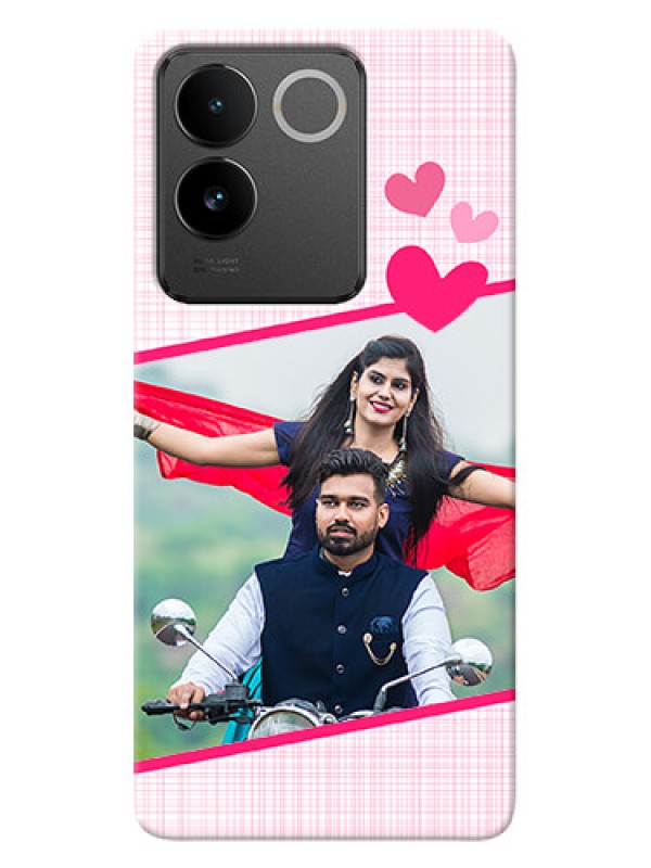 Custom Vivo T2 Pro 5G Personalised Phone Cases: Love Shape Heart Design