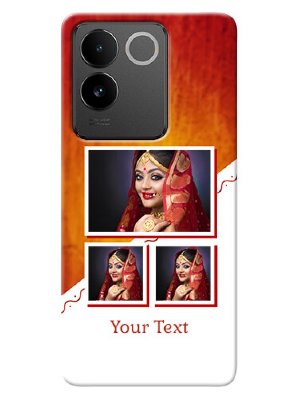 Custom Vivo T2 Pro 5G Personalised Phone Cases: Wedding Memories Design