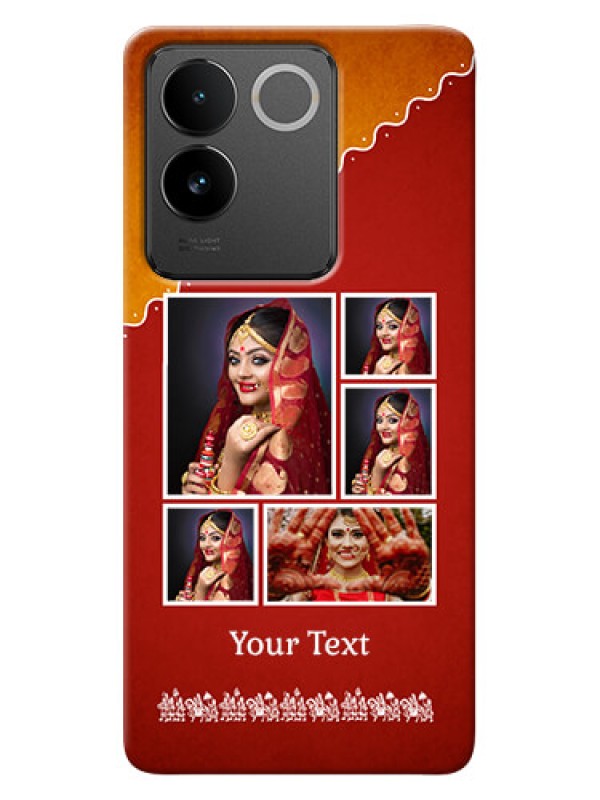 Custom Vivo T2 Pro 5G customized phone cases: Wedding Pic Upload Design