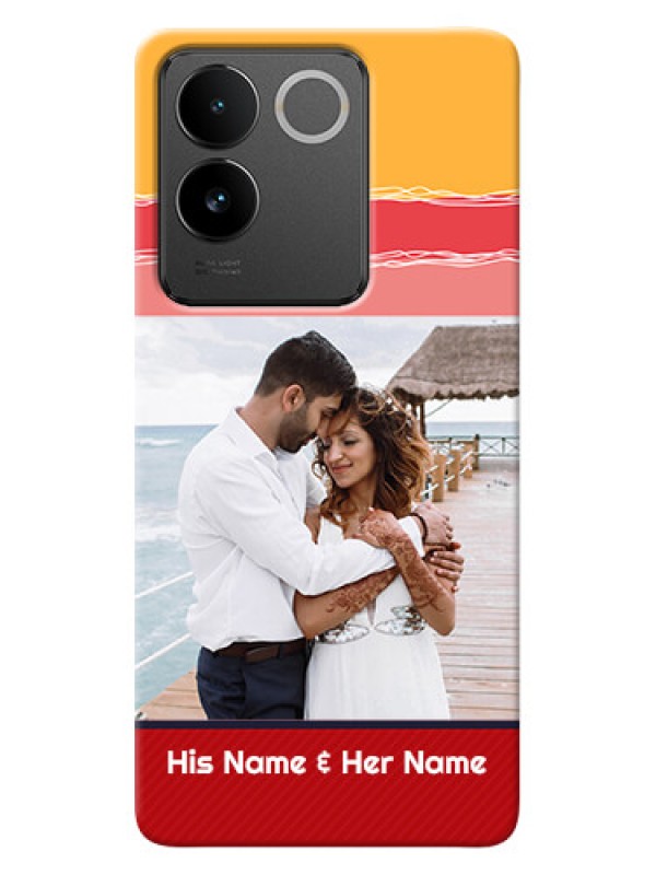 Custom Vivo T2 Pro 5G custom mobile phone covers: Colorful Case Design