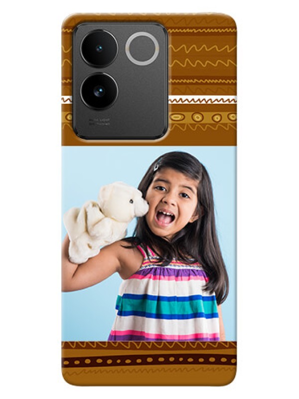 Custom Vivo T2 Pro 5G Mobile Covers: Friends Picture Upload Design